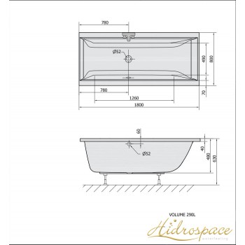 ALBATROS Duo  180 x 80  -  180 x 90