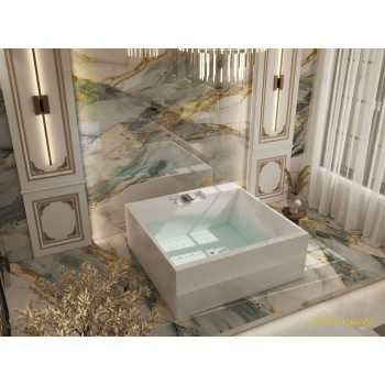 ANDROMEDA 175 X 175 MINI PISCINA IDROMASSAGGIO RETTANGOLARE