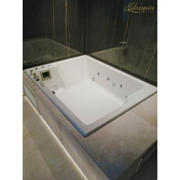 BAHAMA 190X145 VASCA IDROMASSAGGIO MINIPISCINA DA ESTERNO