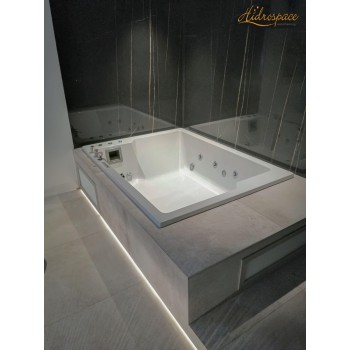 BAHAMA 190X145 VASCA IDROMASSAGGIO MINIPISCINA DA ESTERNO