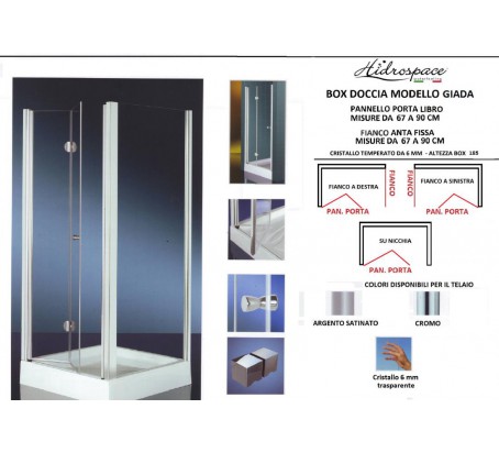 GIADA BOX DOCCIA SOFFIETTO 