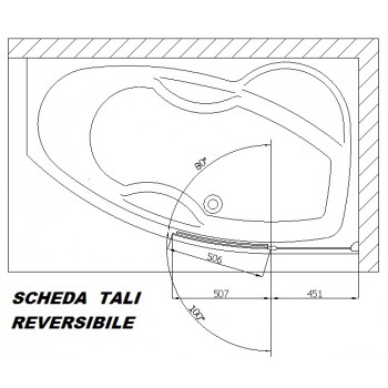 BOX SOPRA VASCA TALI ADATTO A MOLTI MODELLI 