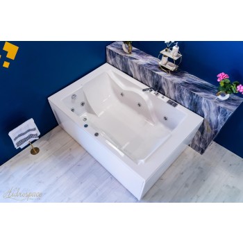 CHAISE LONGUE 120 X 180 VASCA IDROMASSAGGIO RETTANGOLARE