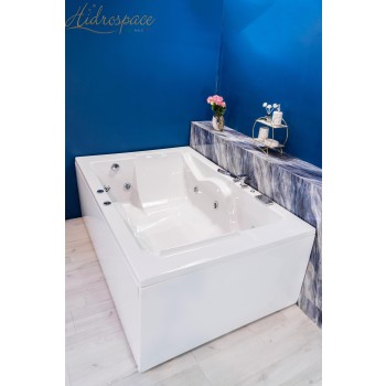 CHAISE LONGUE 120 X 180 VASCA IDROMASSAGGIO RETTANGOLARE
