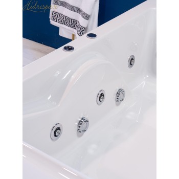 CHAISE LONGUE 120 X 180 VASCA IDROMASSAGGIO RETTANGOLARE