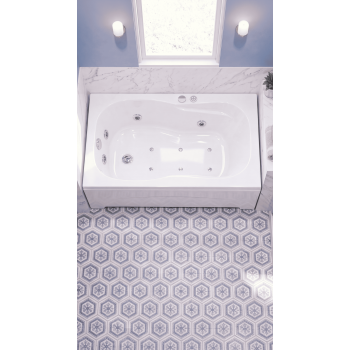 CLASSIC 105 X 70 VASCA DA BAGNO IDROMASSAGGIO RETTANGOLARE