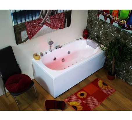 CLASSIC 160 x 70 VASCA DA BAGNO IDROMASSAGGIO RETTANGOLARE  