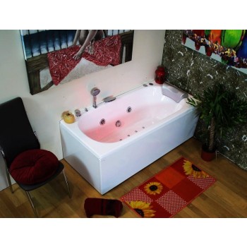 CLASSIC 150 X 70 - 170 X 70 VASCA DA BAGNO IDROMASSAGGIO RETTANGOLARE 