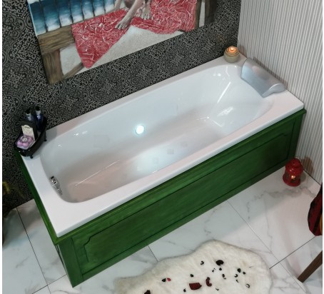 CLASSIC  70 X 120 - 130-140-150 VASCA DA BAGNO RETTANGOLARE