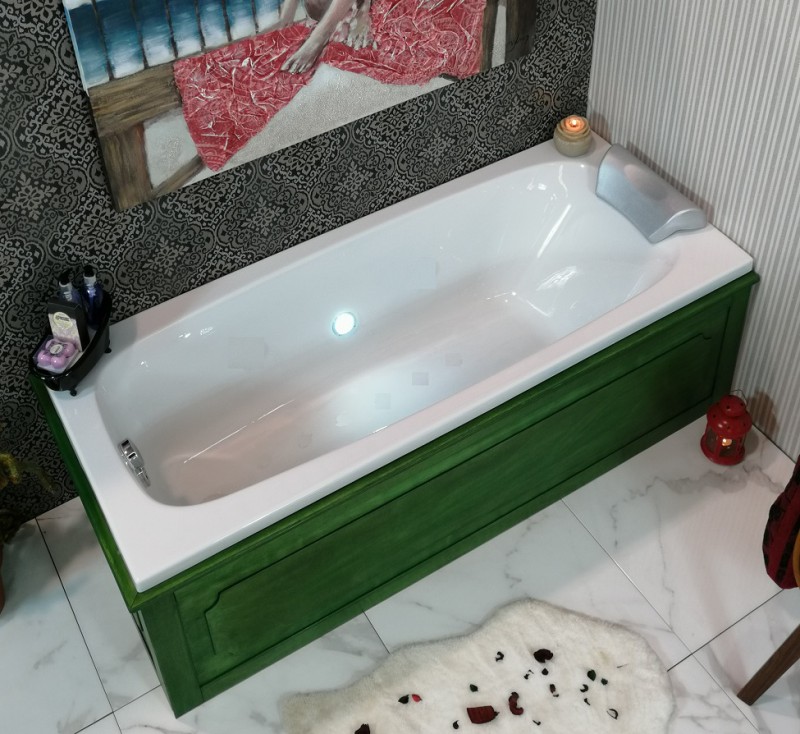 CLASSIC 120-130-140 x 70 VASCA DA BAGNO RETTANGOLARE