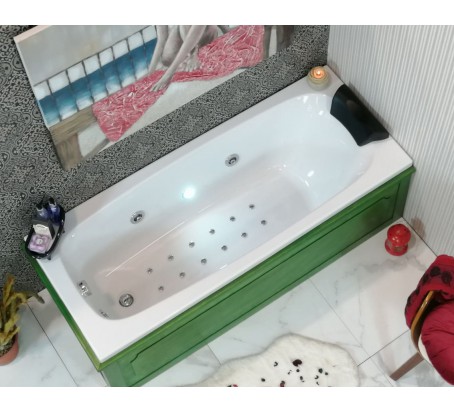CLASSIC 70 x 120-130-140 IDROMASSAGGIO RETTANGOLARE