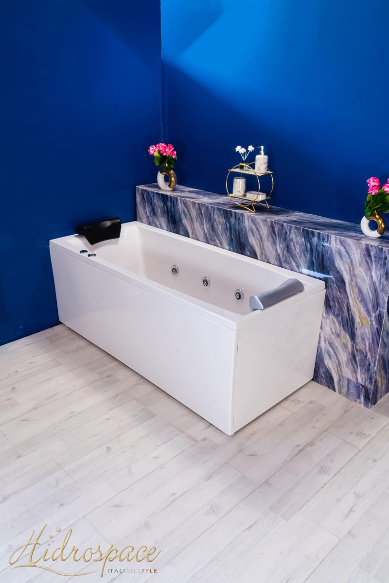CLEO 170x75 VASCA DA BAGNO IDROMASSAGGIO RETTANGOLARE