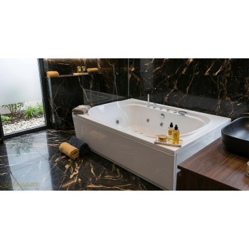 CONCHIGLIA 110 X 185 VASCA DA BAGNO IDROMASSAGGIO RETTANGOLARE