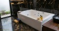 CONCHIGLIA 110 X 185 VASCA DA BAGNO IDROMASSAGGIO RETTANGOLARE