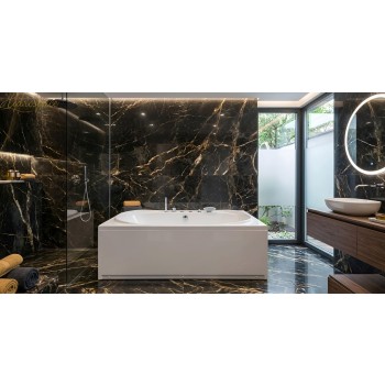CONCHIGLIA 110 X 185 VASCA DA BAGNO IDROMASSAGGIO RETTANGOLARE