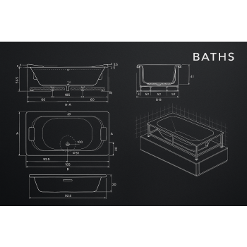 CONCHIGLIA 185 X 110 DUE POSTI 