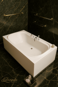 CONCHIGLIA 185 X 110 VASCA DA BAGNO DUE POSTI 