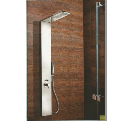 COLONNA DOCCIA MULTIFUNZIONE INOX