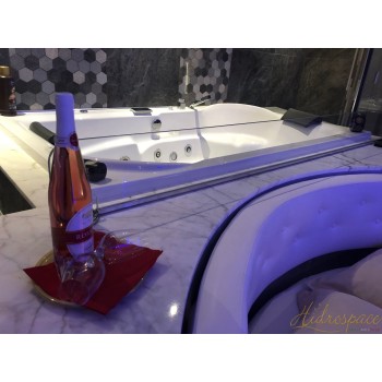 FLIPPER DUO 200 X 120 VASCA DA BAGNO IDROMASSAGGIO CON SEDUTE 