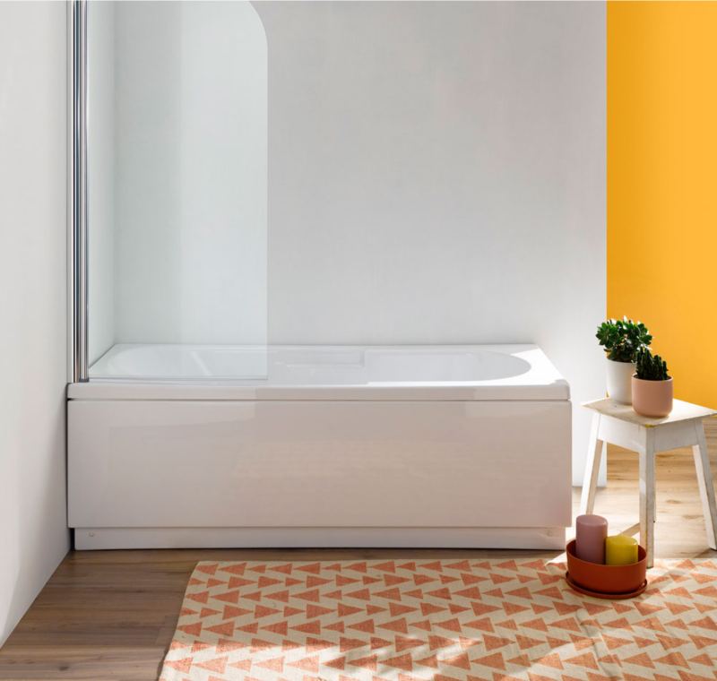 FLIPPER SOPRA VASCA 68/80/85 X 140 ROTABILE 