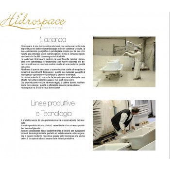 FLIPPER vasca due posti  200 x 120 con sedute 