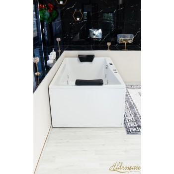 FLY DUO 180 X 100 VASCA DA BAGNO RETTANGOLARE IDROMASSAGGIO DUE POSTI