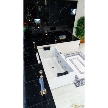 FLY DUO 180 X 100 VASCA DA BAGNO RETTANGOLARE IDROMASSAGGIO DUE POSTI