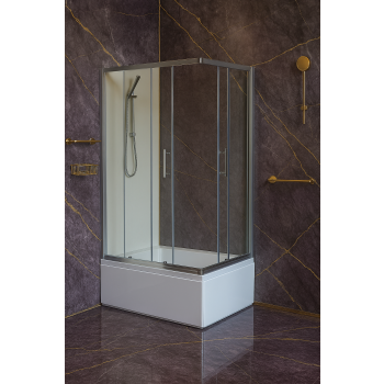 GLORIA 130 X 80 VASCA DA BAGNO BOX DOCCIA 