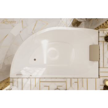 GOCCIA 140 X 75 VASCA DA BAGNO ASIMMETRICA