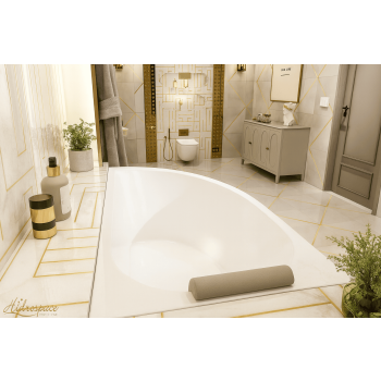 GOCCIA 140 X 75 VASCA DA BAGNO ASIMMETRICA