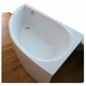 GOCCIA 140 X 75 VASCA DA BAGNO ASIMMETRICA