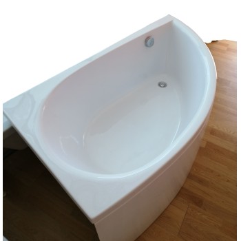 GOCCIA 140 X 75 VASCA DA BAGNO ASIMMETRICA