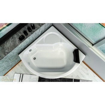 IBIS 130X130 VASCA DA BAGNO ANGOLARE CON SEDUTA 