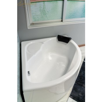 IBIS 130X130 VASCA DA BAGNO ANGOLARE CON SEDUTA 