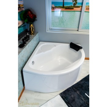 IBIS 130X130 VASCA DA BAGNO ANGOLARE CON SEDUTA 
