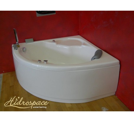 IBIS 130X130 VASCA DA BAGNO ANGOLARE CON SEDUTA 