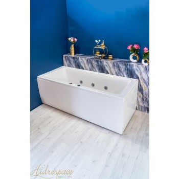 ISEO 180 X 80 VASCA IDROMASSAGGIO RETTANGOLARE DUE POSTI