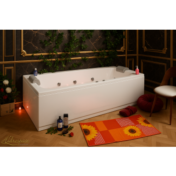 ISEO 180 X 80 VASCA IDROMASSAGGIO RETTANGOLARE DUE POSTI