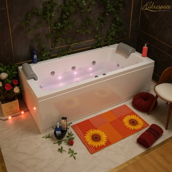 ISEO 180 x 90 VASCA IDROMASSAGGIO RETTANGOLARE DUE POSTI  