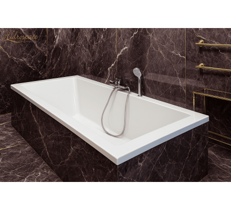 ISEO 190 x 90 VASCA DA BAGNO RETTANGOLARE DUE POSTI  