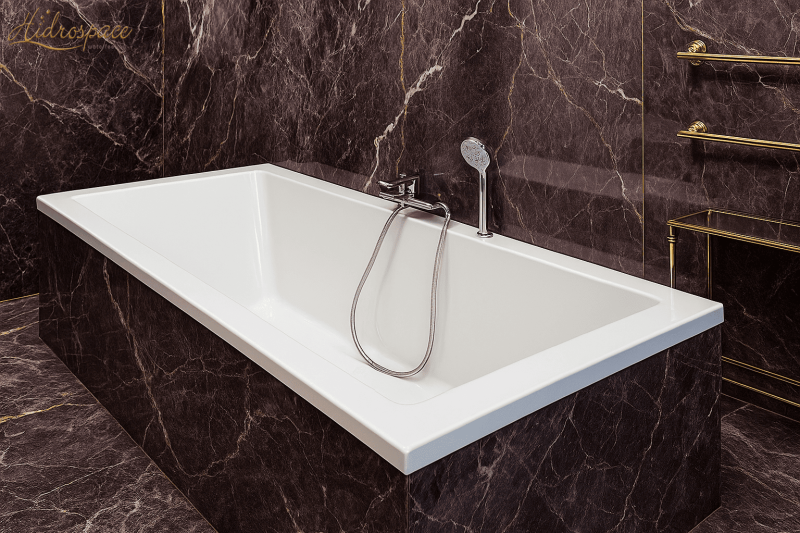 ISEO 190 x 90 VASCA BAGNO RETTANGOLARE DUE POSTI  