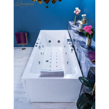 ISEO 200 x 90 VASCA IDROMASSAGGIO RETTANGOLARE DUE POSTI  