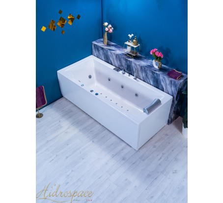 ISEO 200 x 90 VASCA IDROMASSAGGIO RETTANGOLARE DUE POSTI  
