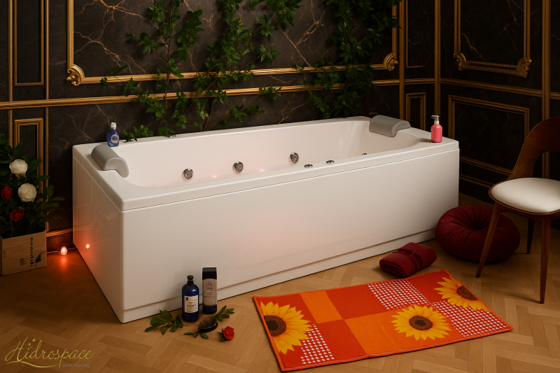 ISEO 200 x 90 VASCA IDROMASSAGGIO RETTANGOLARE DUE POSTI  