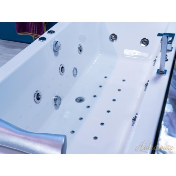 ISEO 200 x 90 VASCA IDROMASSAGGIO RETTANGOLARE DUE POSTI  