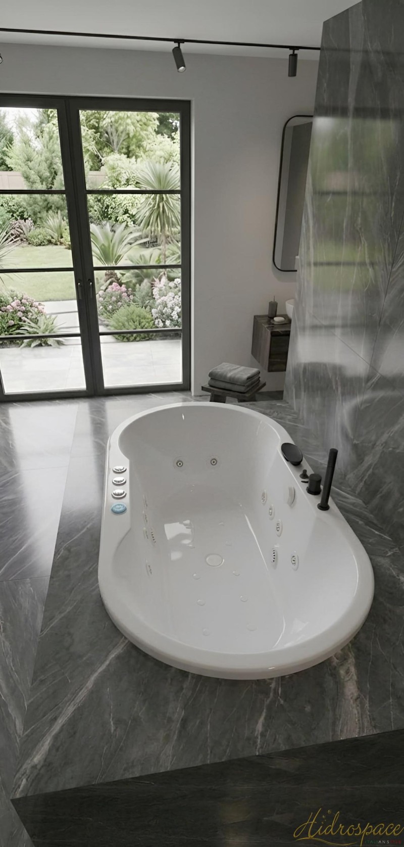 LIFE 180X85 VASCA IDROMASSAGGIO OVALE  