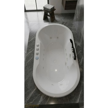LIFE 180X85 VASCA IDROMASSAGGIO OVALE  