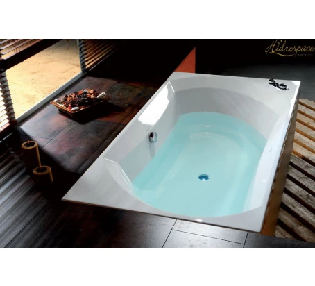 LINEAR DUO 100 X 190 VASCA DA BAGNO DUE POSTI 