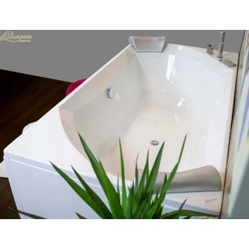 LINEAR DUO 100 X 190 VASCA DA BAGNO DUE POSTI 