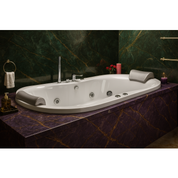 MARILYN 185 x 90 VASCA DA BAGNO IDROMASSAGGIO OVALE